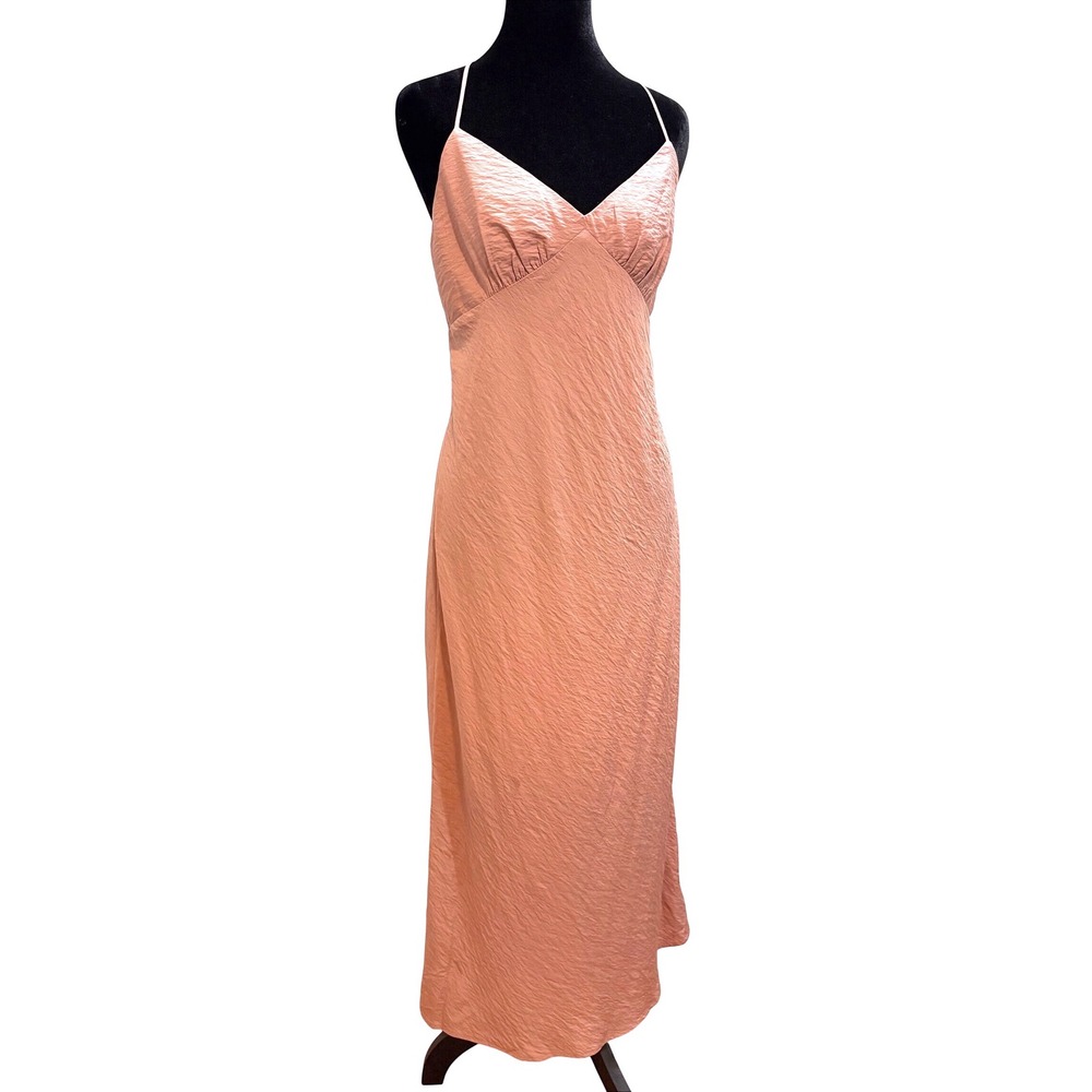 Madewell Layton Midi Slip Dress‎ in Dusty Rose Size 4 NWT